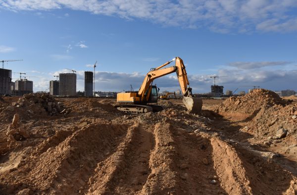Drainage Trench Excavation in Post Falls