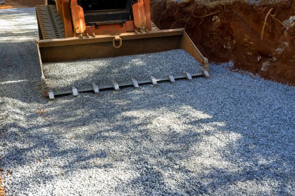 Gravel Driveway Rut Repair in Post Falls
