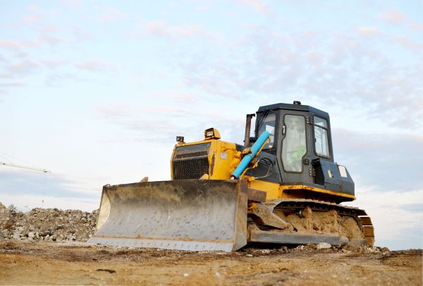 Bulldozer Land Excavation in Post Falls