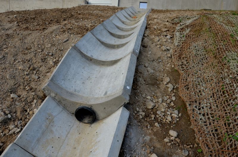 Slope Drainage Installation