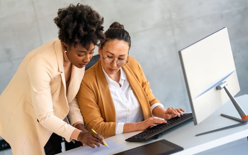 Team collaboration on site